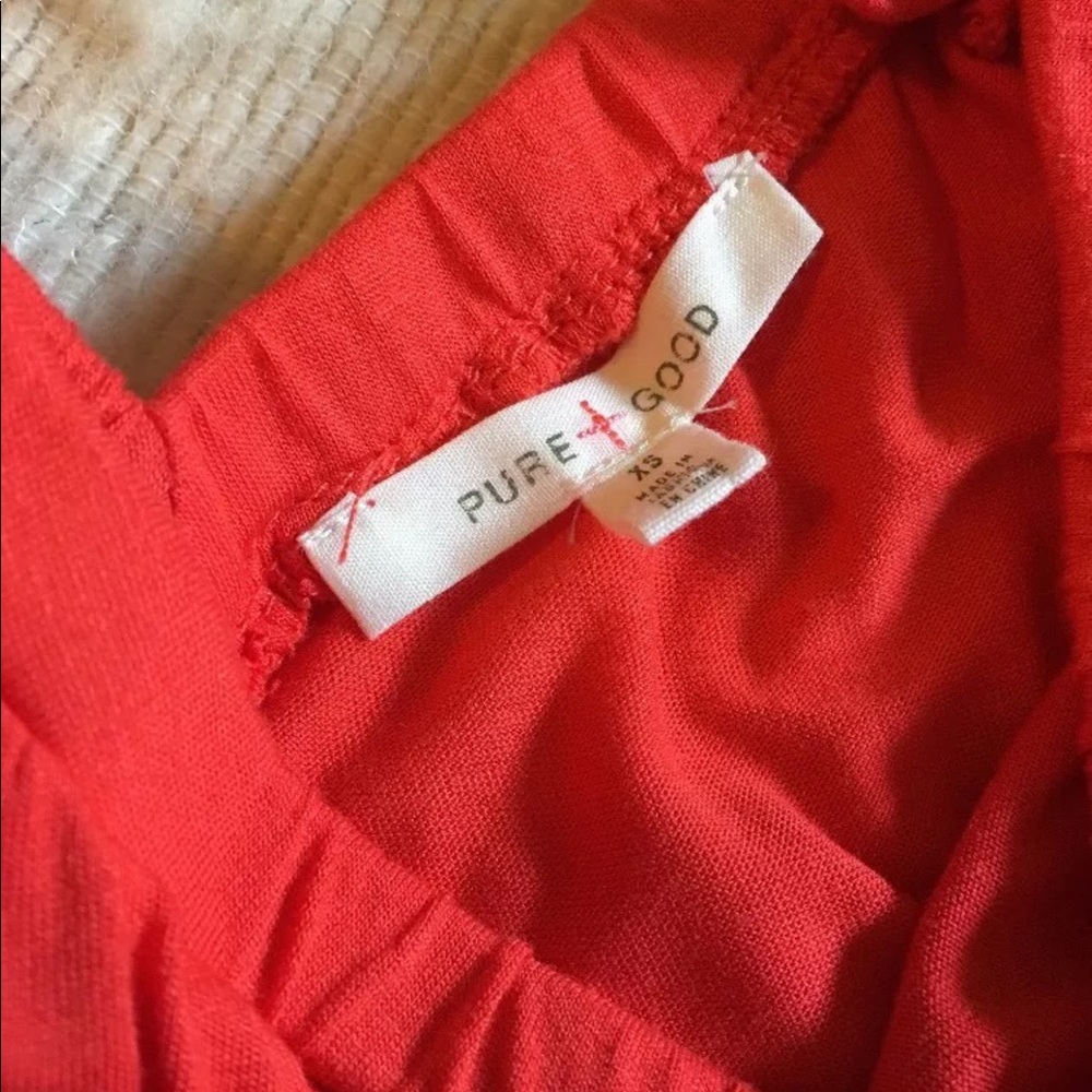 ❗️SOLD❗️Anthropologie pure good drape tank top - Picture 6 of 6